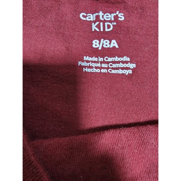 Carter's Kid Thankful for Family Long Sleeve Shirt 8 - Picture 3 of 3